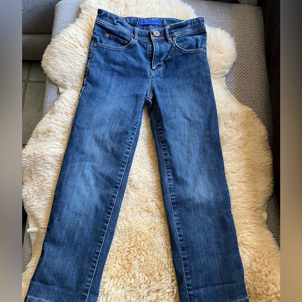 LL Bean lined jeans kids size 6x-7